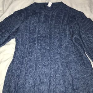 Blue sweater